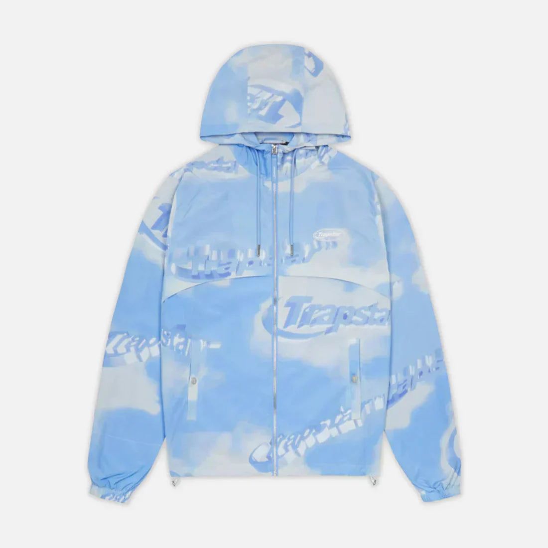 Trapstar Windbreaker Cloud Blue | Soft Premium Blue Street Shell Jacket