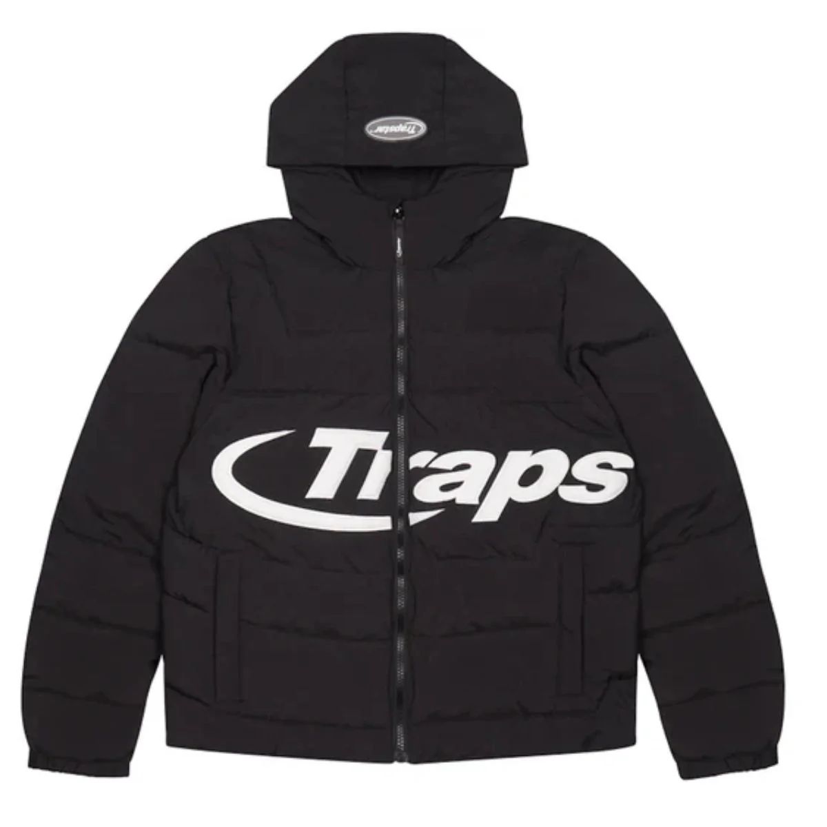 Trapstar Hyperdrive Puffer Jacket Black | All-Black Premium Outerwear