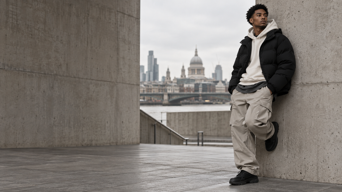 London Trapstar streetwear editorial — How to style Trapstar neutrals