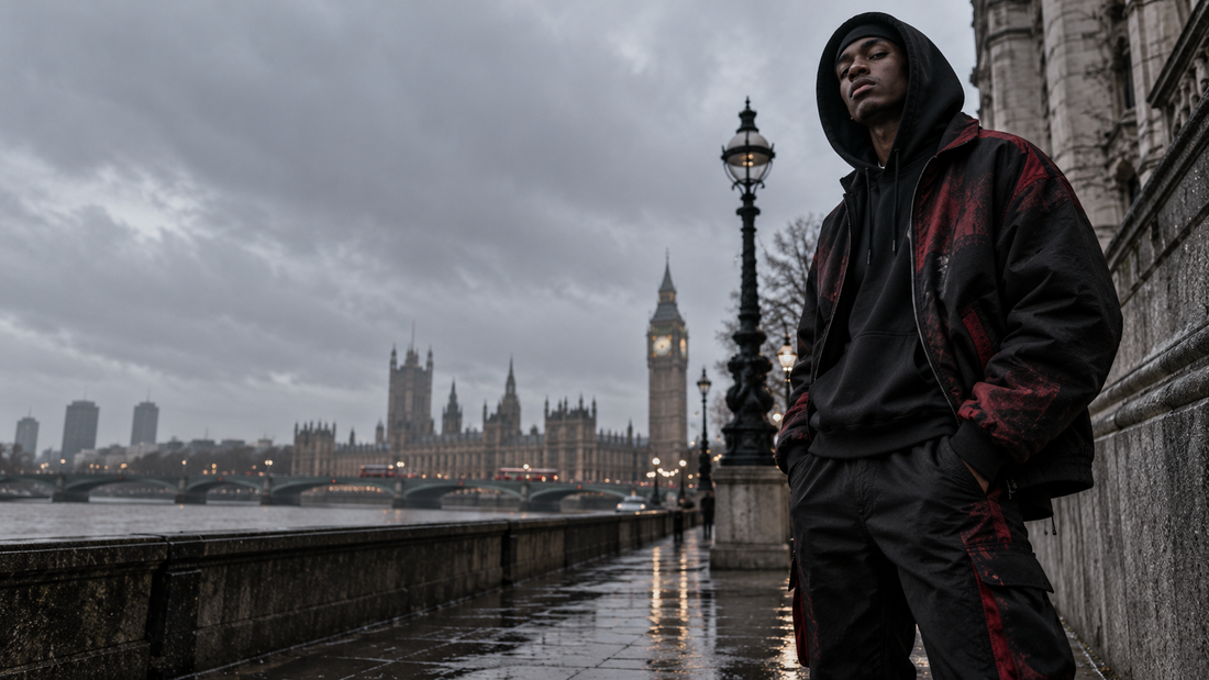 London Trapstar streetwear editorial — London Trapstar style and modern London streetwear wardrobe