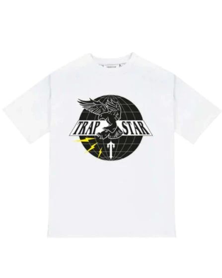 White Trapstar T-Shirt | Bold Graphic Street Essential