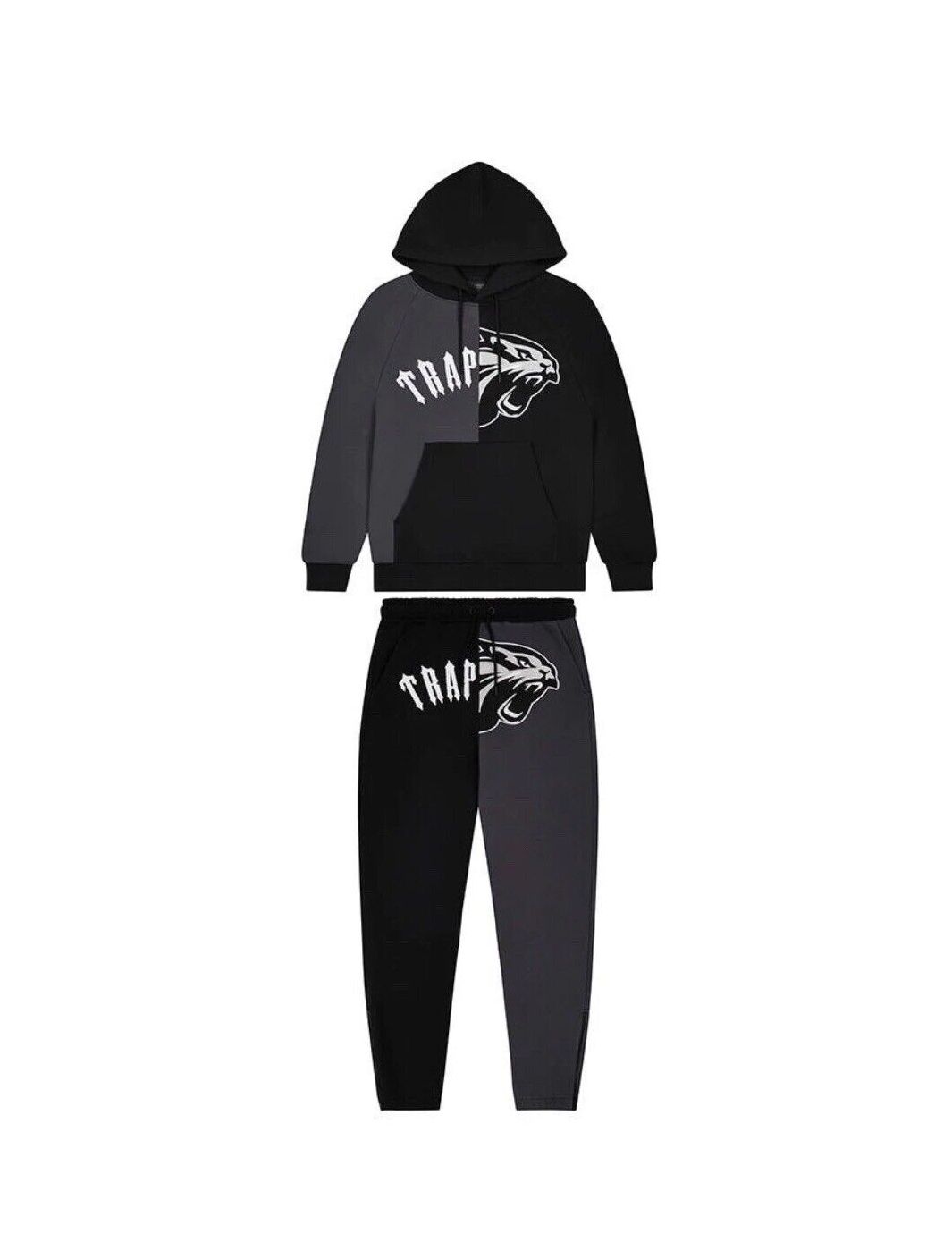 Trapstar Shooters Tracksuit Hoodie Black | Core All-Black Street