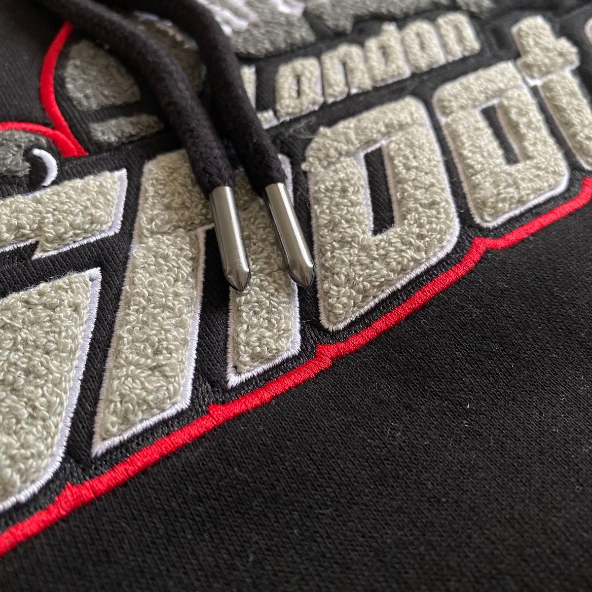 Trapstar Shooters Hoodie Tracksuit Black Red | Bold Street
