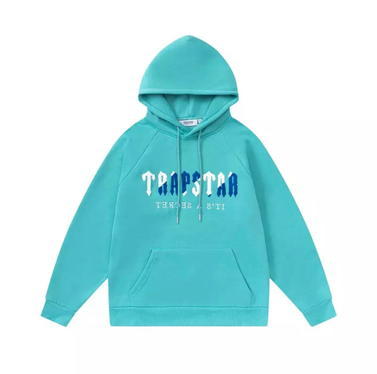 Trapstar Hoodie Blue and White | Sharp Two-Tone Street Pick