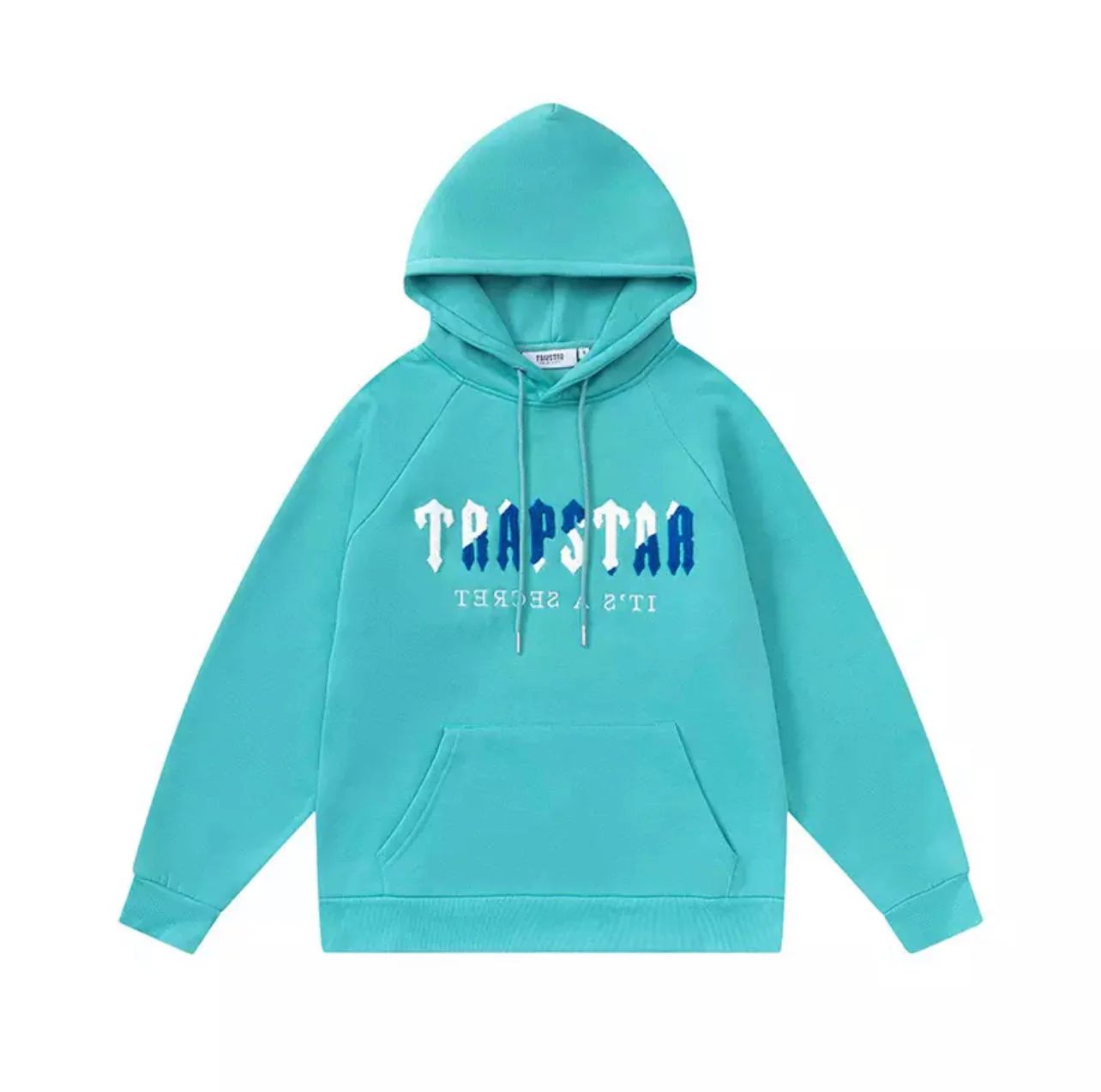 Trapstar Hoodie Blue and White | Sharp Two-Tone Street Pick