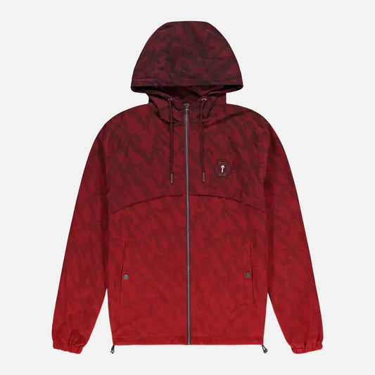 Trapstar Windbreaker Gradient Red | Bold Red Tone Shift Premium Street Shell