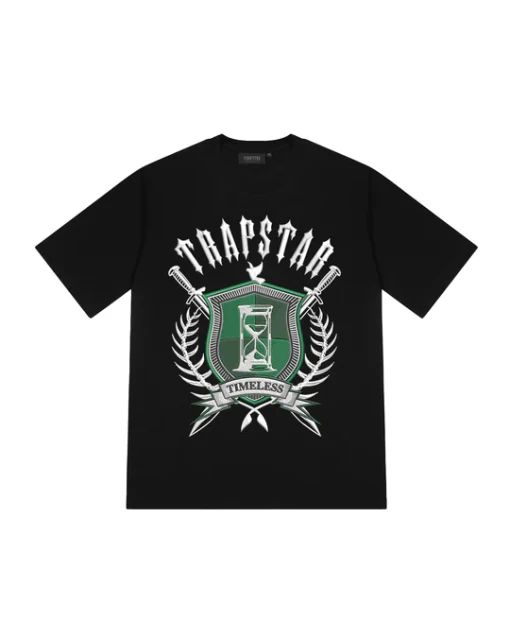 Trapstar T-Shirt Black and White | Clean Two-Tone Street Essential