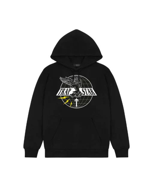 Trapstar Irongate Black Hoodie | Core Premium Street Essential