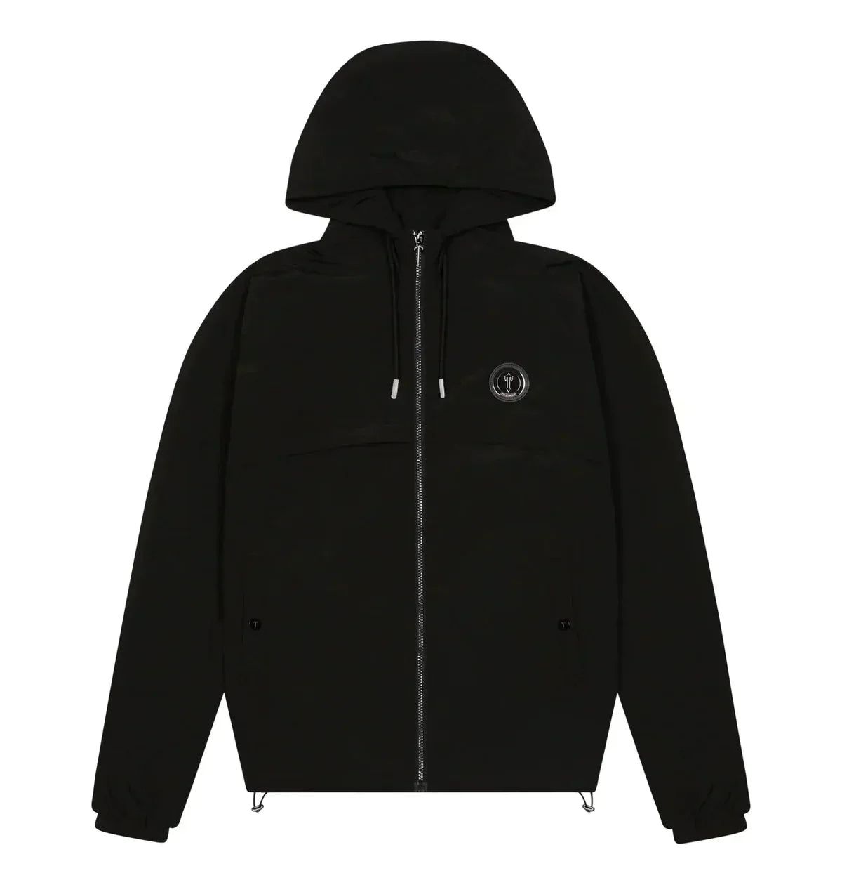 Trapstar Windbreaker Dark Black | Deep Premium All-Dark Street Shell Jacket