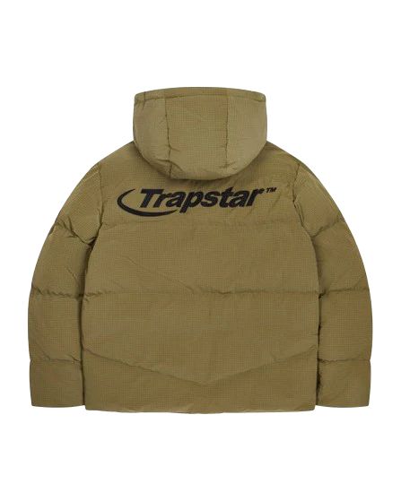 Trapstar Puffer Jacket Hyperdrive Khaki | Earthy Premium Outerwear