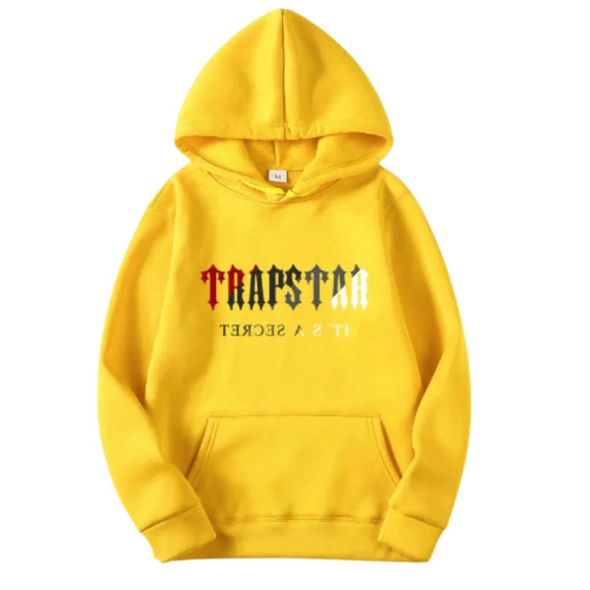 Trapstar Hoodie Black and Yellow | Bold Two-Tone Statement