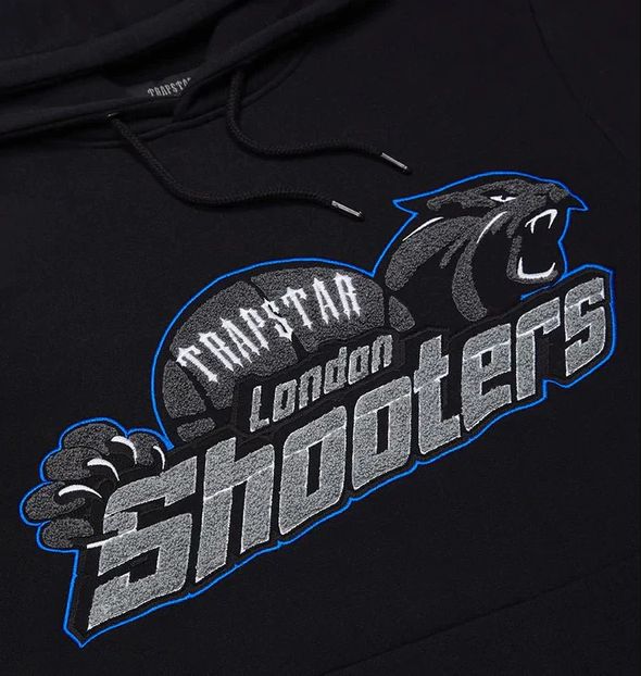 Trapstar Shooters Tracksuit Hoodie Black Ice | Unique Street Set