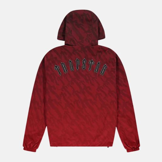 Trapstar Windbreaker Red | Bold Irongate Red Premium Street Shell Jacket