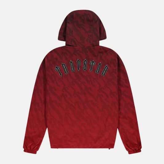 Trapstar Windbreaker Red | Bold Irongate Red Premium Street Shell Jacket