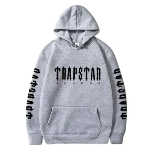 Grey Trapstar Hoodie | Premium Streetwear