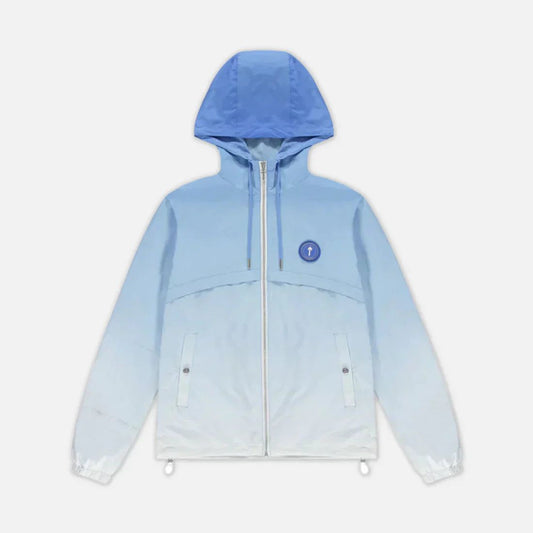 Trapstar Windbreaker Gradient Blue | Clean Blue Tone Shift Premium Street Shell
