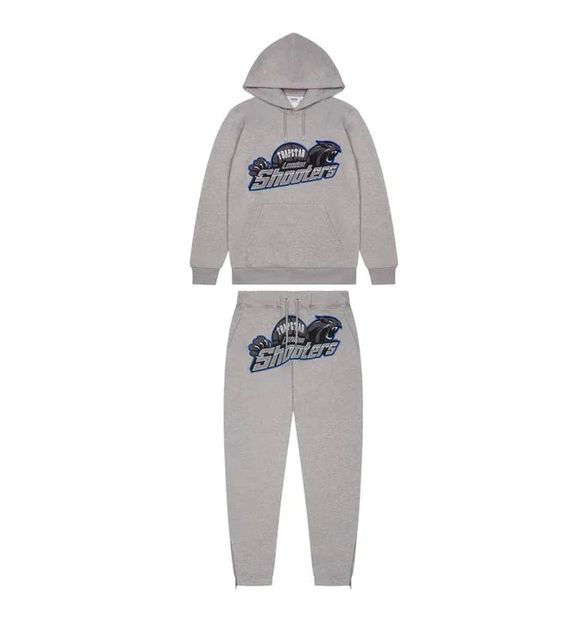 Trapstar Shooters Tracksuit Hoodie Grey Iced | Cool Street Set at