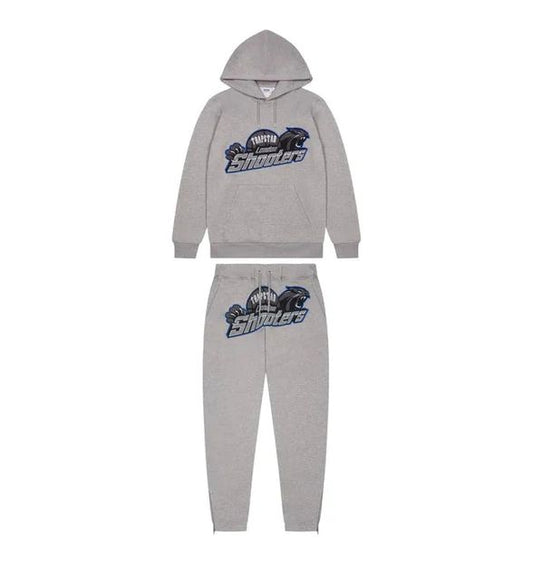 Trapstar Shooters Tracksuit Hoodie Grey Iced | Cool Street Set at
