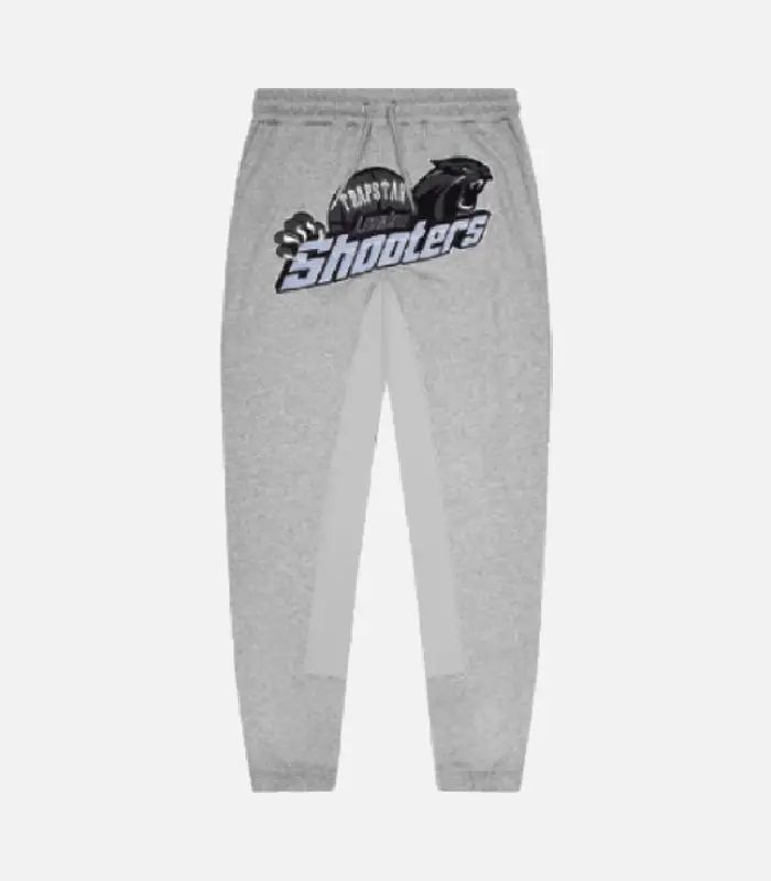 Trapstar Shooters Jogging Suit Grey Blue | Premium 2-Piece