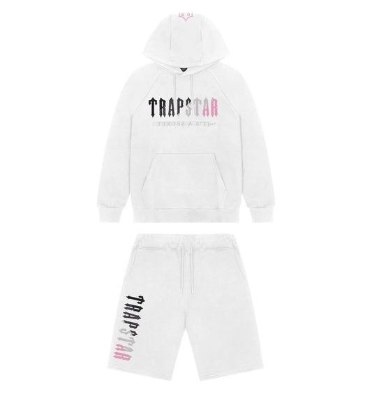 Trapstar Decoded Hooded Shorts Set